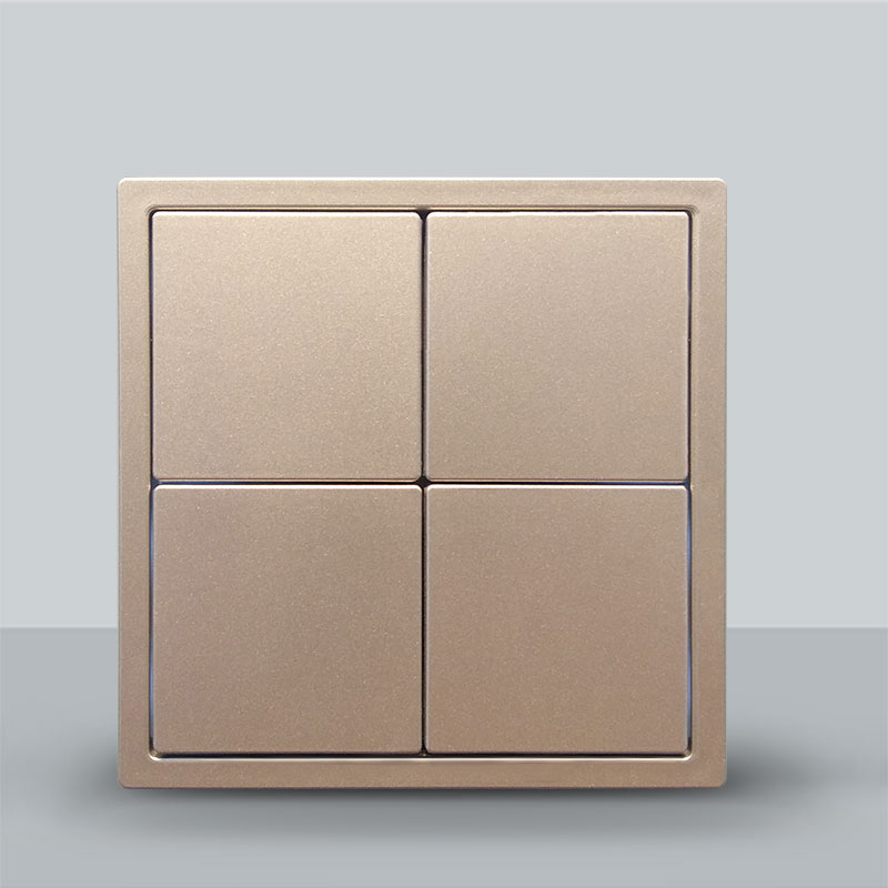 UPIRUP尤仆 KNX-PVC8按键4路1-10V调光面板