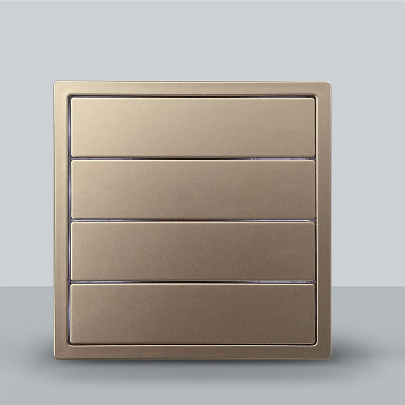 UPIPUP尤仆 KNX-PVC8按键3路继电器